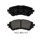 04465-0D150 Má phanh (bố thắng) trước Toyota Vios Limo/Yaris 2014-2016