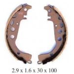 04495-0D060 Má phanh sau (bố thắng đùm) Toyota Vios 2003-2013