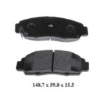 45022TR0E01 Má phanh (bố thắng) trước Honda Civic 2007-2014